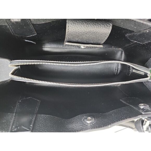 Michael Kors Kimberly Pebble Leather Satchel Handbag - Picture 4 of 6